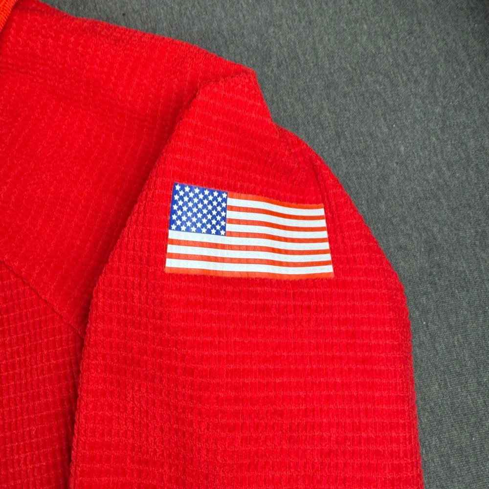 Freedom American Flag Waffle Knit Hoodie‎ 4XL Pullover mens Charlie Kirk Freedom - Picture 4 of 10